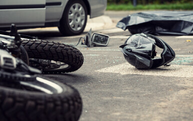 Prometna nesreća, ilustracija