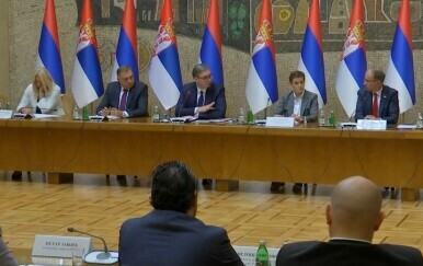 Aleksandar Vučić na sjednici Savjeta za suradnju Srbije i Republike Srpske