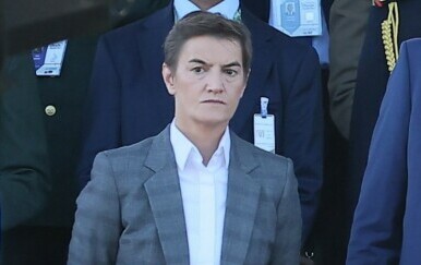 Ana Brnabić na vojnoj paradi u Beogradu