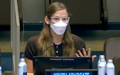 Violet Affleck, kći holivudskih zvijezda Jennifer Garner i Bena Afflecka, održala govor pred UN-om u New Yorku