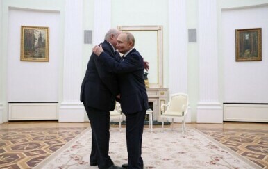 Aleksandar Lukašenko i Vladimir Putin
