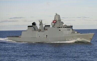 Danska fregata, ilustracija