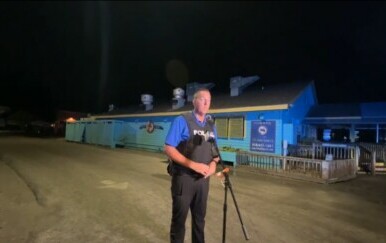 Policija u Southportu, screenshot