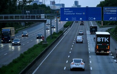 Njemačka autocesta, ilustracija