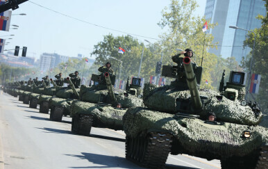 Vojna parada u Beogradu