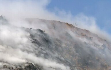 Požar na deponiju u Gospiću