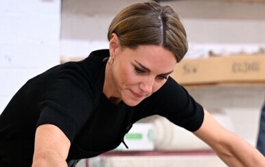 Kate Middleton na sitotisku