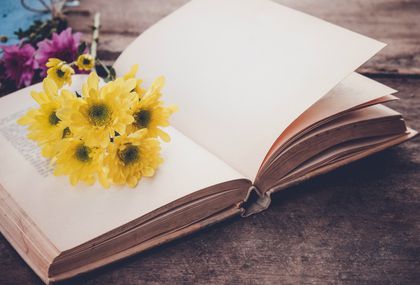 Knjiga sa cvijećem