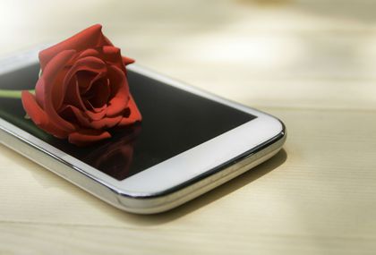 Mobitel i ruža