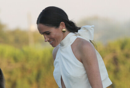 Meghan Markle u svilenoj bijeloj haljini dizajnerice Heidi Merrick - 7