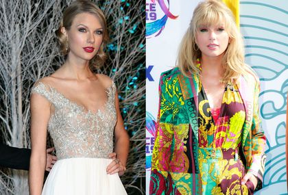 Taylor Swift 2012. i 2019. godine