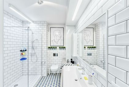 Kupaonice s walk-in tuševima su moderne i elegante