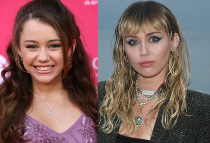 Miley Cyrus 2006. i 2019. godine