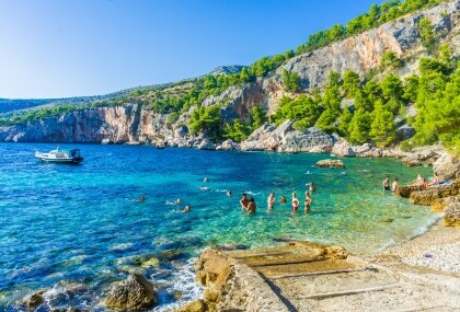 Plaža Malo Zaraće na Hvaru