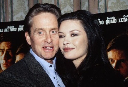 Catherine Zeta-Jones i Michael Douglas na početku veze