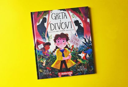 Slikovnica Greta i divovi stigla je u hrvatske knjižare