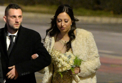Marcelo Brozović i Silvija Lihtar vjenčali su se 23. prosinca 2016. godine u Velikoj Gorici - 8