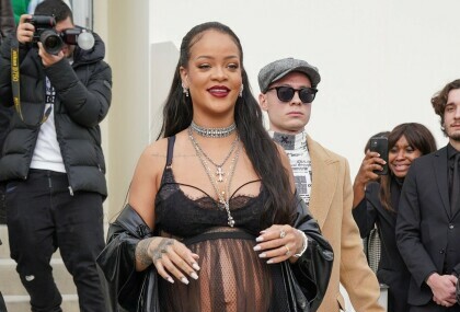 Rihanna na reviji modne kuće Dior