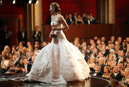 Jennifer Lawrence zablistala je 2013. godine u Dior haljini