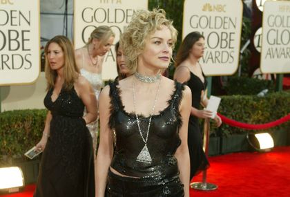 Sharon Stone u kreaciji modne kuće Versace