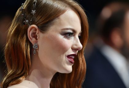 Glumica Emma Stone često nosi ukrase u kosi