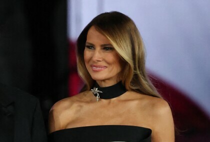 Melania Trump na inauguraciji