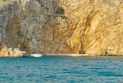 Zlatna plaža na otoku Krku