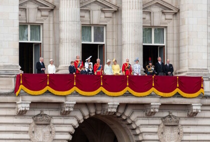 Balkon Buckinghamske palače
