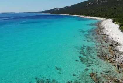 Plaža Veli žal na Dugom otoku