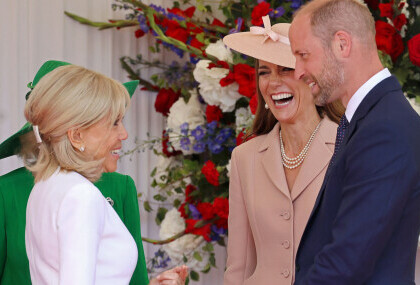 Brigitte Macron i Catherine Middleton u Londonu - 6