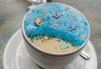 Mermaid kapučino novost je u ponudi zagrebačkog Cat Caffea