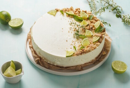 Mojito cheesecake možete ukrasiti po želji