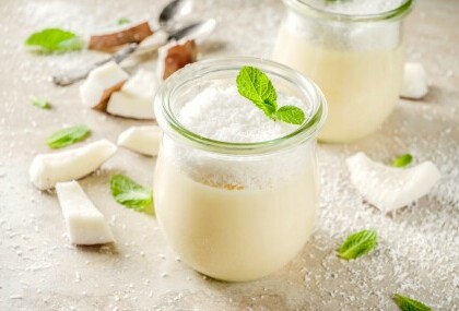 Panna cotta s kokosom