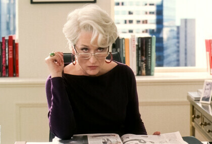 Meryl Streep u filmu 'Vrag nosi Pradu'