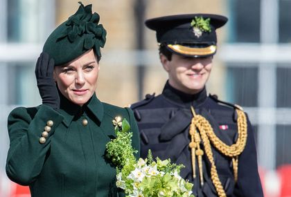 Catherine Middleton odjenula je zelenu kombinaciju povodom Dana svetog Patrika