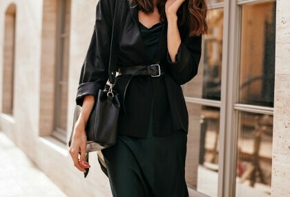 Crna haljina je klasik koji nikad ne izlazi iz mode