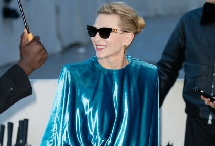 Cate Blanchett na reviji modne kuće Louis Vuitton
