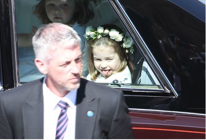Princeza Charlotte na vjenčanju Meghan Markle i princa Harryja - 4