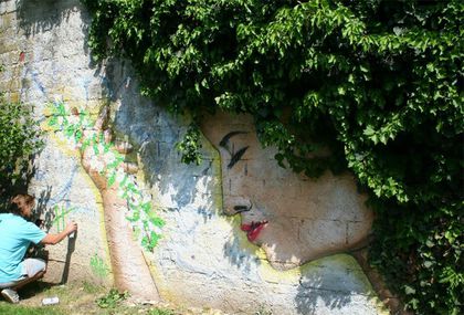 Ove je godine Floraart najavljen kombinacijom street arta ukrašenog zelenilom i biljkama