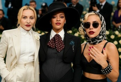 Madonna, Rihanna, Lady Gaga