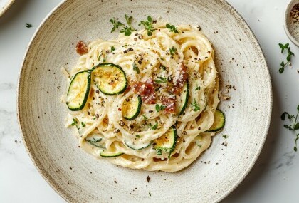 Carbonara s tikvicama