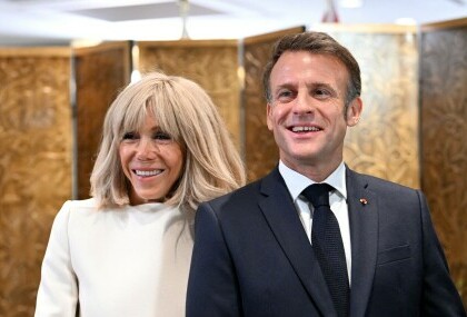 Brigitte i Emmanuel Macron u Singapuru
