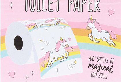 Toaletni papir na jednoroge sastavljen je od 200 čarobnih listića