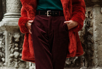 Tople hlače od samta popularan su izbor tijekom zime