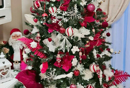 Predivno okićeno božićno drvce Anamarije Malenice iz Solina - 10