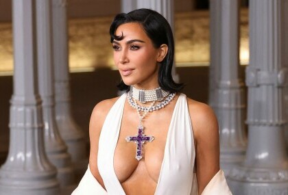 Kim Kardashian na LACMA Art+Film gala večeri