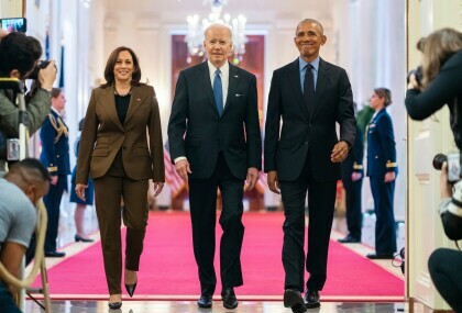 Kamala Harris, Joe Biden i Barack Obama