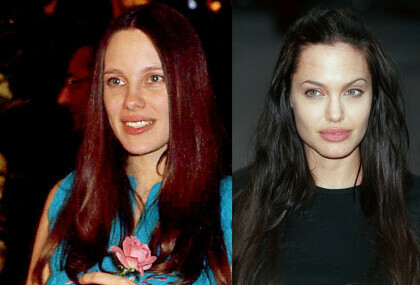 Marcheline Bertrand i Angelina Jolie