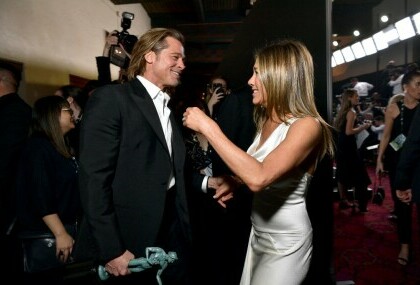 Brad Pitt i Jennifer Aniston na dodjeli nagrada SAG 2020. godine