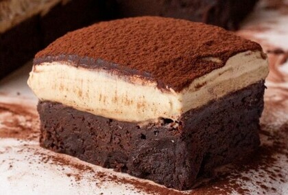 Tiramisu brownie